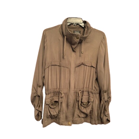 Ashley by 26 international outerwear  large  surplus army green  jacket - Picture 1 of 9